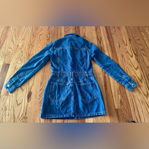 FOREVER 21 Denim Mini Dress - Size Medium. - Picture 8 of 9